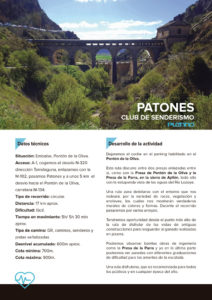 Ruta senderismo Patones